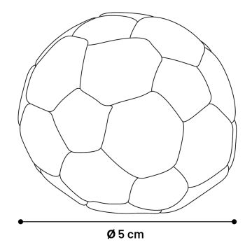 ballon de foot néon S