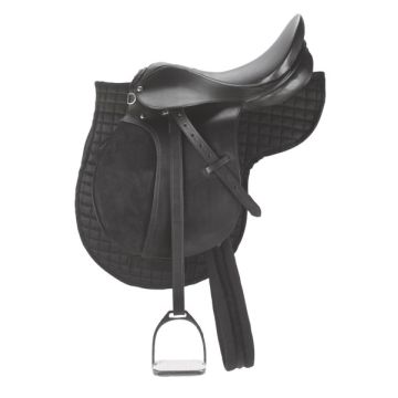 Selle Haflinger noire 17.5 pouces