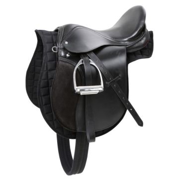 Selle Haflinger noire 17.5 pouces