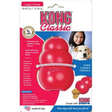 Kong Toy Classic taille M - Rouge