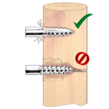 Isol. annul. Easy Drill EDX seau de 90 pcs ac embout viss.