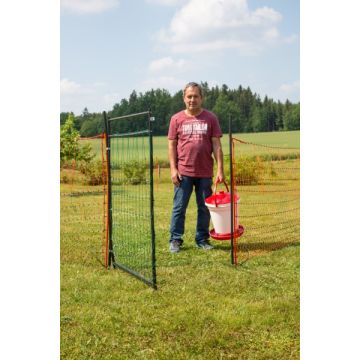 Porte pour filets électrifiés, jeu complet - Porte H125cm pour filet de 95 à 125 cm