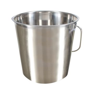 Seau à eau inox, 8.5L