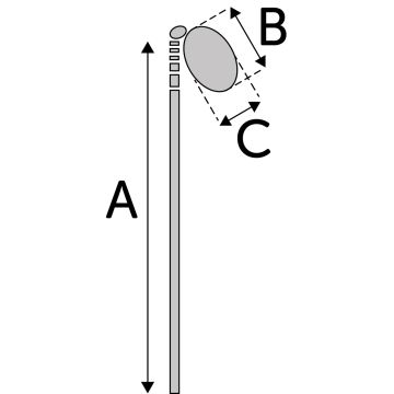 Jouet Nimmy Canne à pêche - 61 à 186 cm