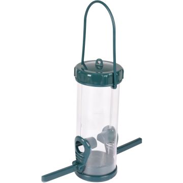 Mangeoire Silo Oiseaux Graines Survival S Plastique 22,5x7,5x29.5CM