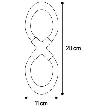 Corde à tirer en forme de 8 gris